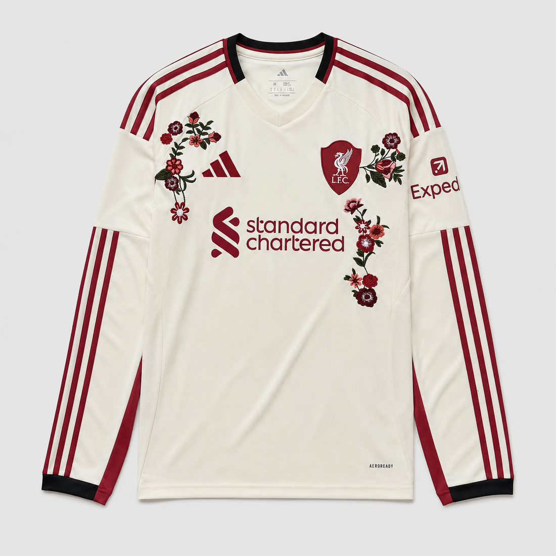 Embroidered Away 25/26 Men’s Long Sleeve Shirt