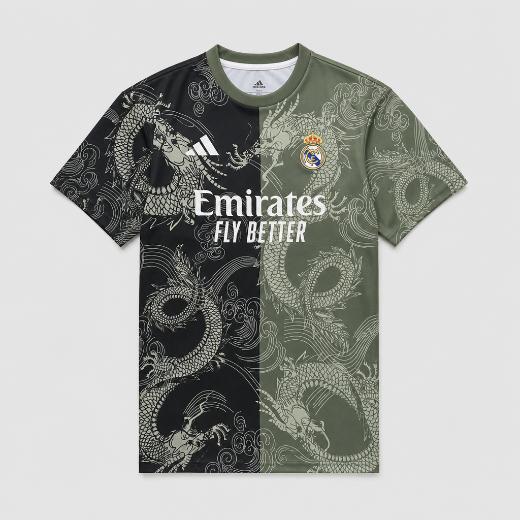 Dragon Black & Green Special Edition 26/27 Men’s Shirt