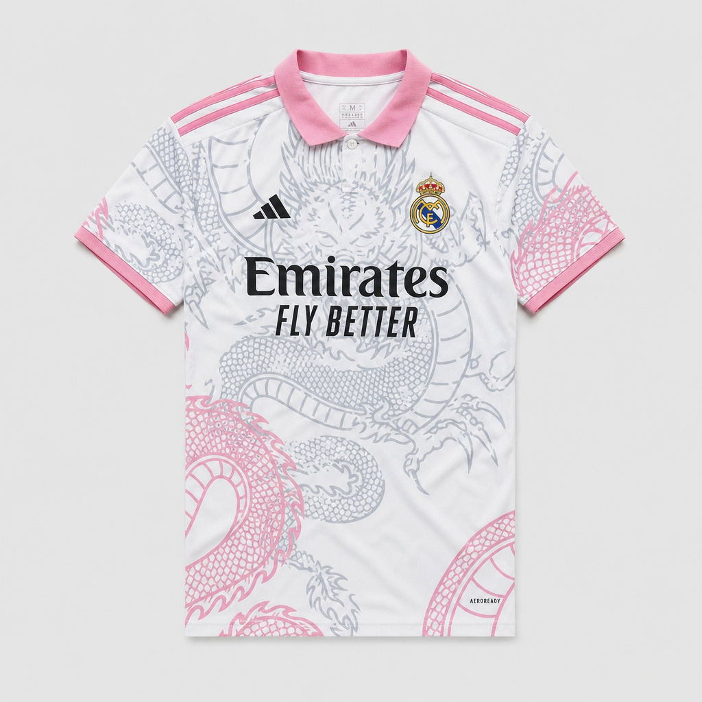 Dragon White & Pink Special Edition 26/27 Men’s Shirt